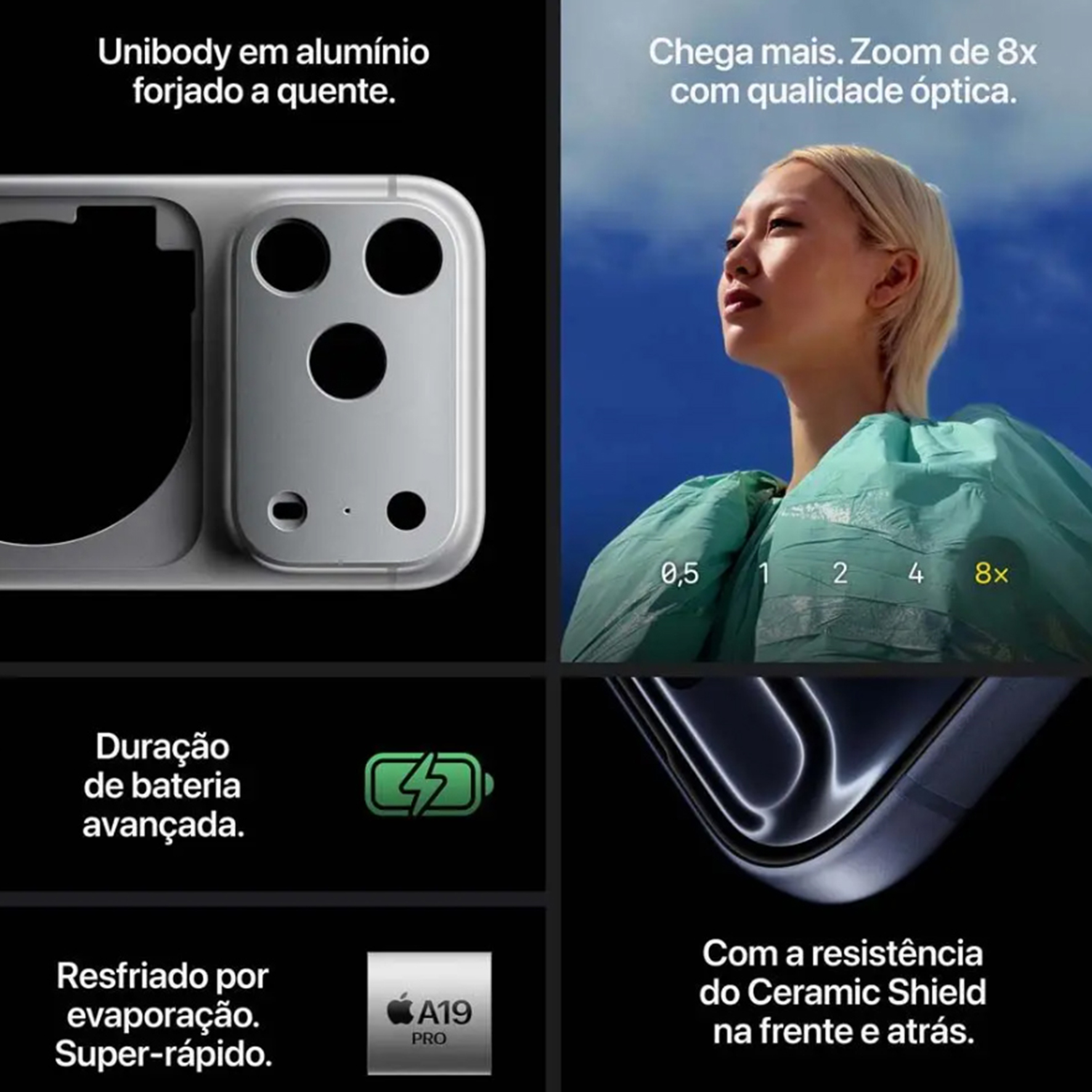 iPhone 17 Pro Max 256GB Laranja-Cósmico - Imagem 7