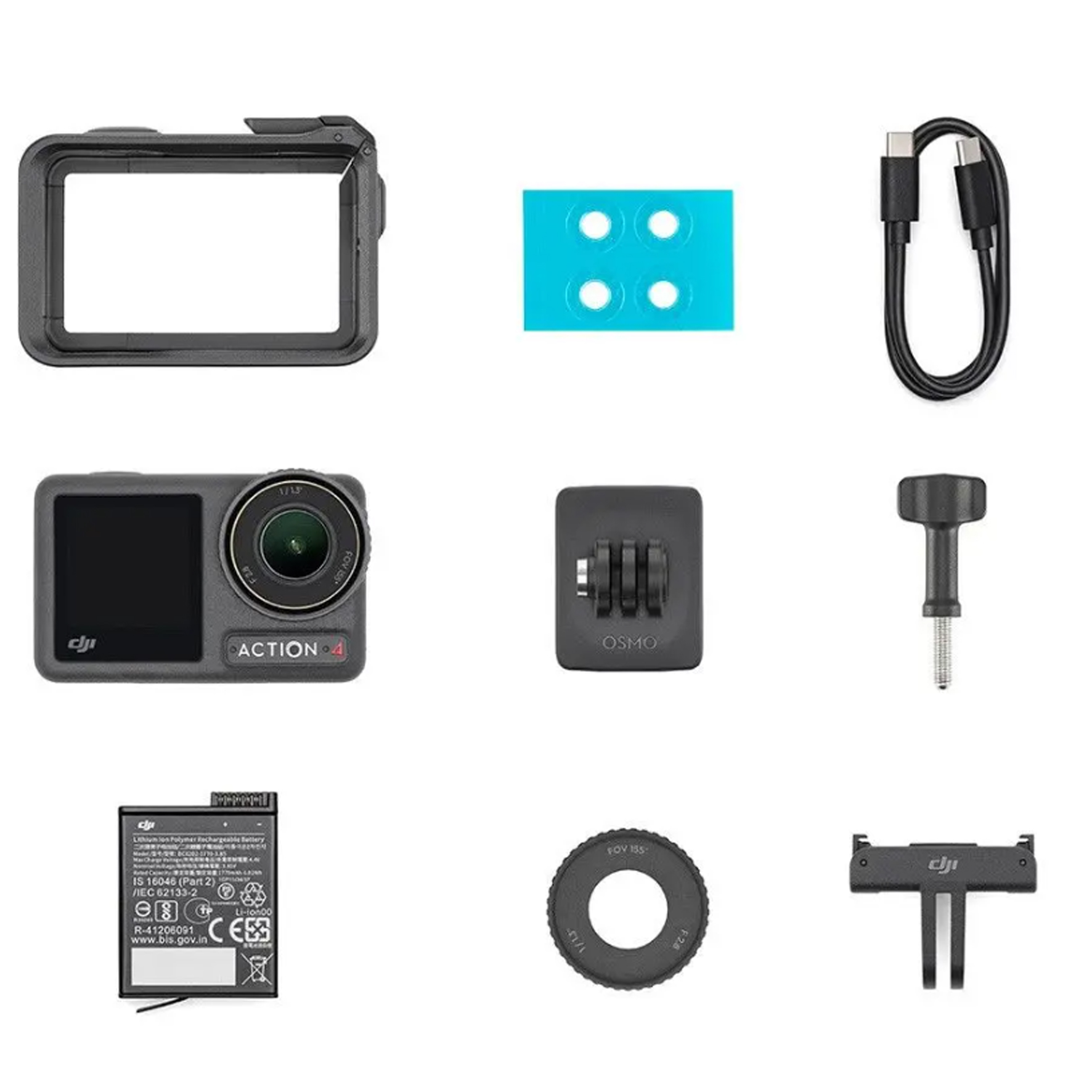 Câmera DJI OSMO Action 4 Standard Combo - Imagem 5