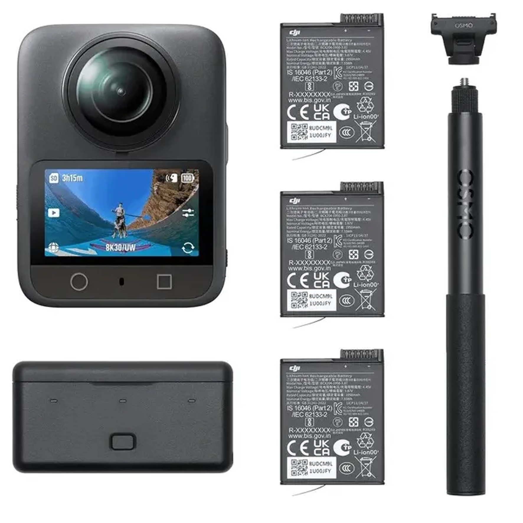 Câmera DJI Osmo 360 Adventure Combo BR - DJI215 - Imagem 2