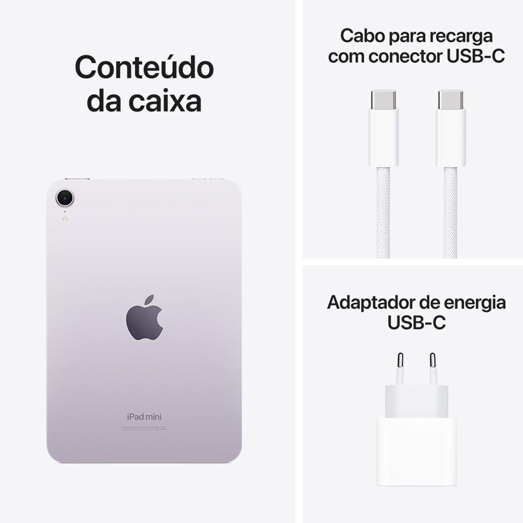 iPad Mini Apple 2024 A17 Pro (Wi-Fi, de 128 GB) - Roxo - Imagem 6