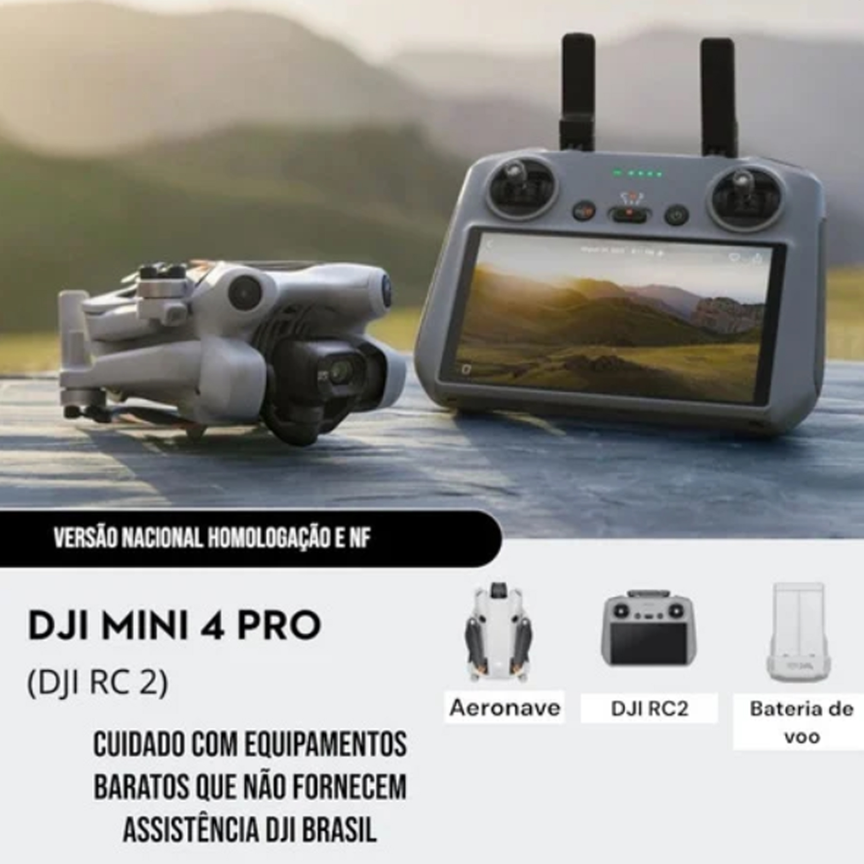 Drone Dji Mini 4 Pro Standard com Tela DJI 042 - Imagem 6